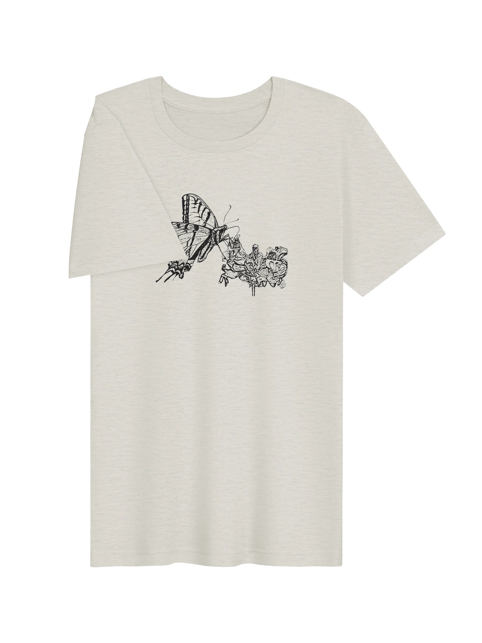 Swallowtail Butterfly Bella+Canvas T-shirt product image (83)