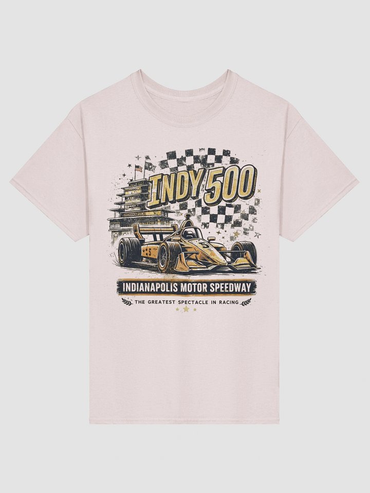 Vintage Indy 500 Racing T-Shirt - Retro Indianapolis Motor Speedway 2026 Graphic Tee product image (2)
