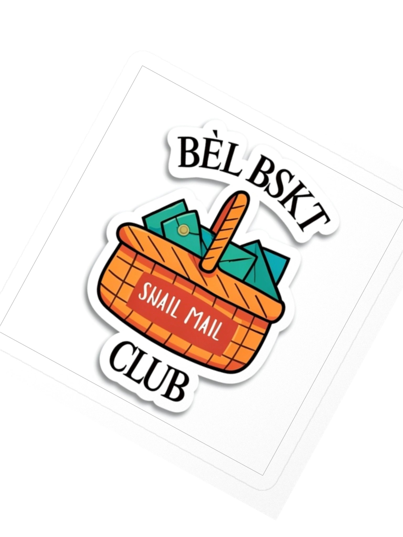 BÈL BSKT CLUB LOGO STICKER product image (2)