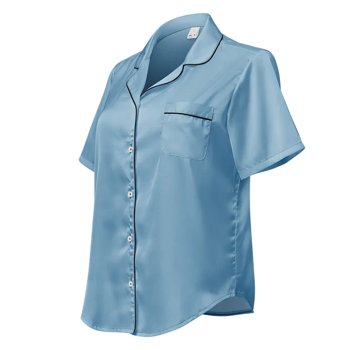 Sky Blue Pajama Top by Signature Ink Designs product image (2)