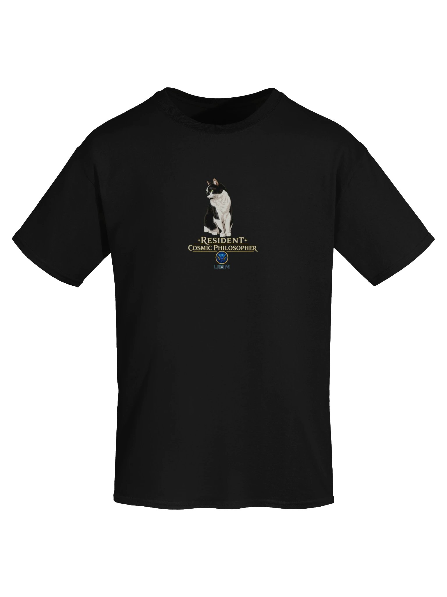 Cosmic Philosopher Tee (Mister Kitty) product image (29)