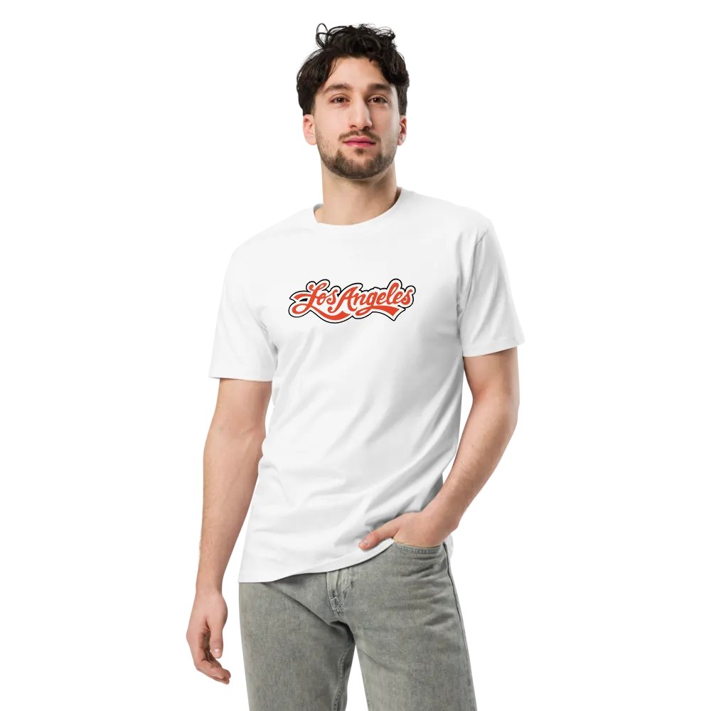 Elegant Los Angeles Script Logo T-Shirt product image (6)