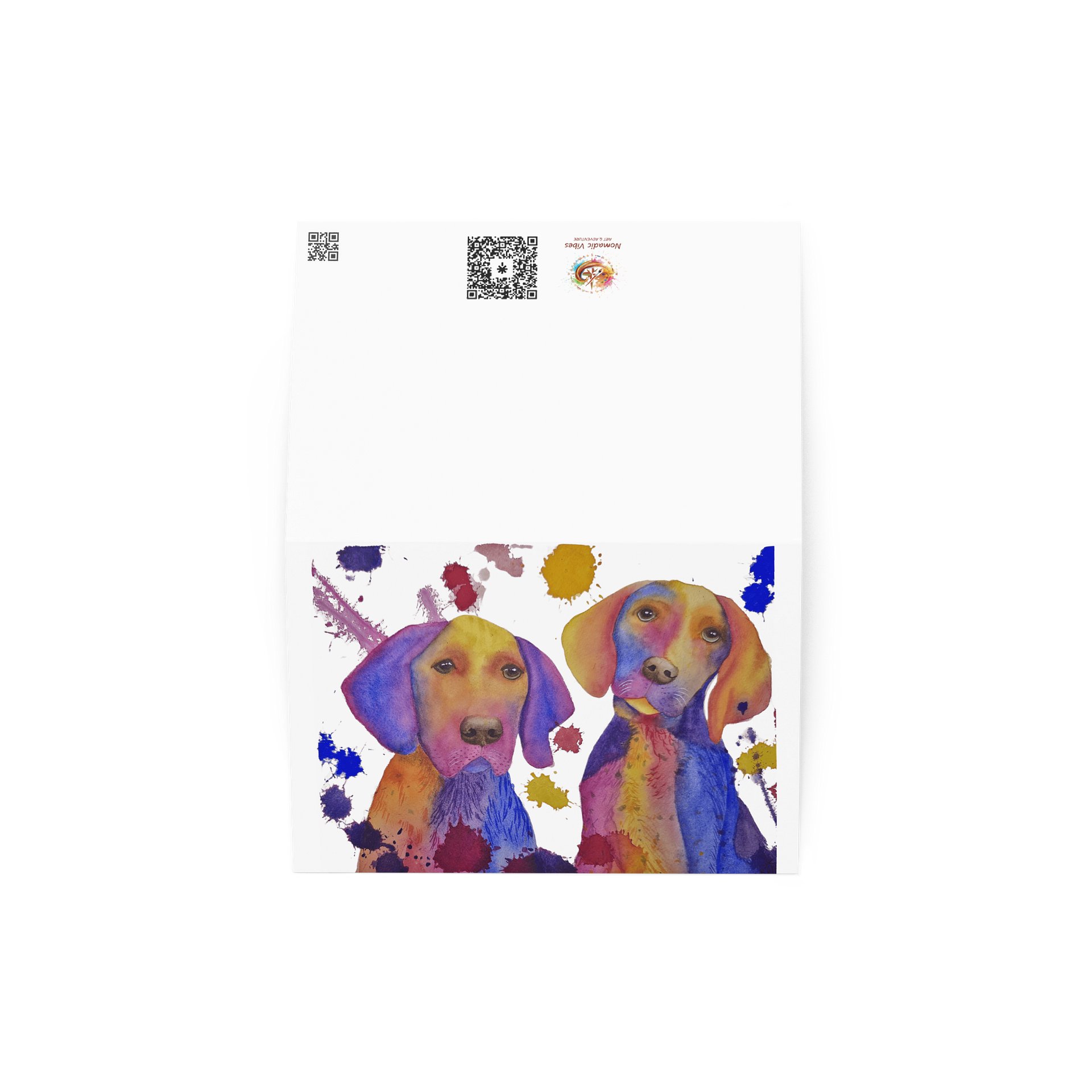 Camo and Bolt Duo Greeting Card product image (4)