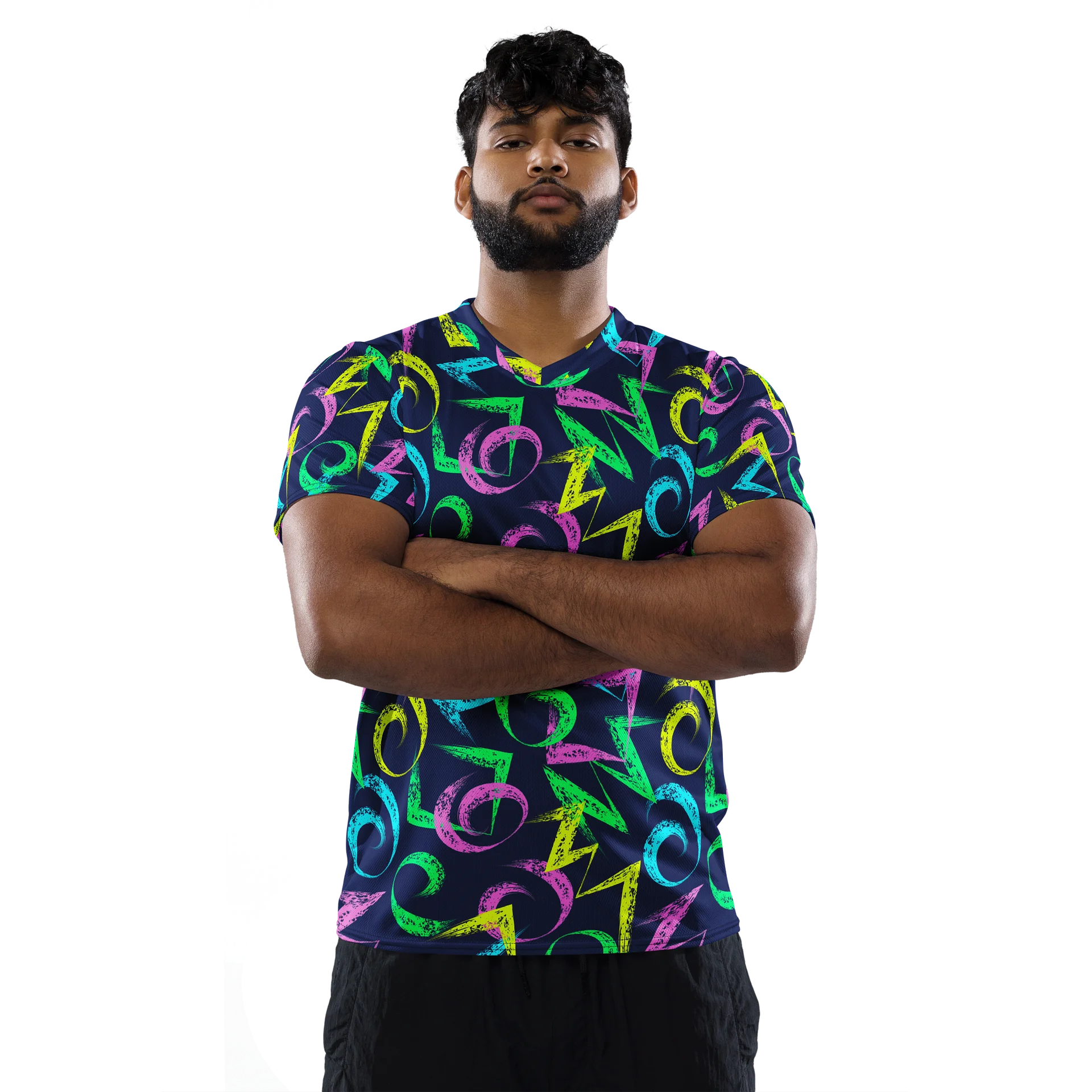 Grunge Paint Brush Strokes Unisex Sports Jersey product image (2)