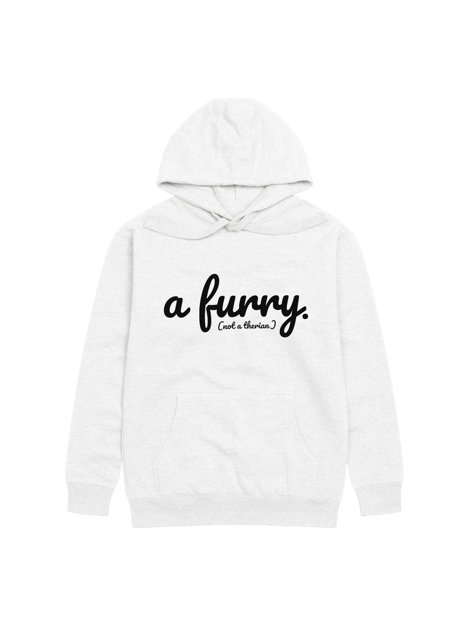 Clearly a furry hoodie (light edition) product image (1)