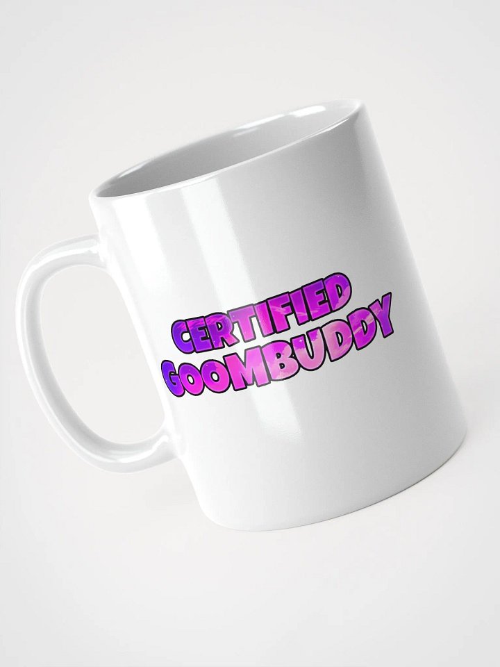 "Certified Goombuddy" white mug product image (1)