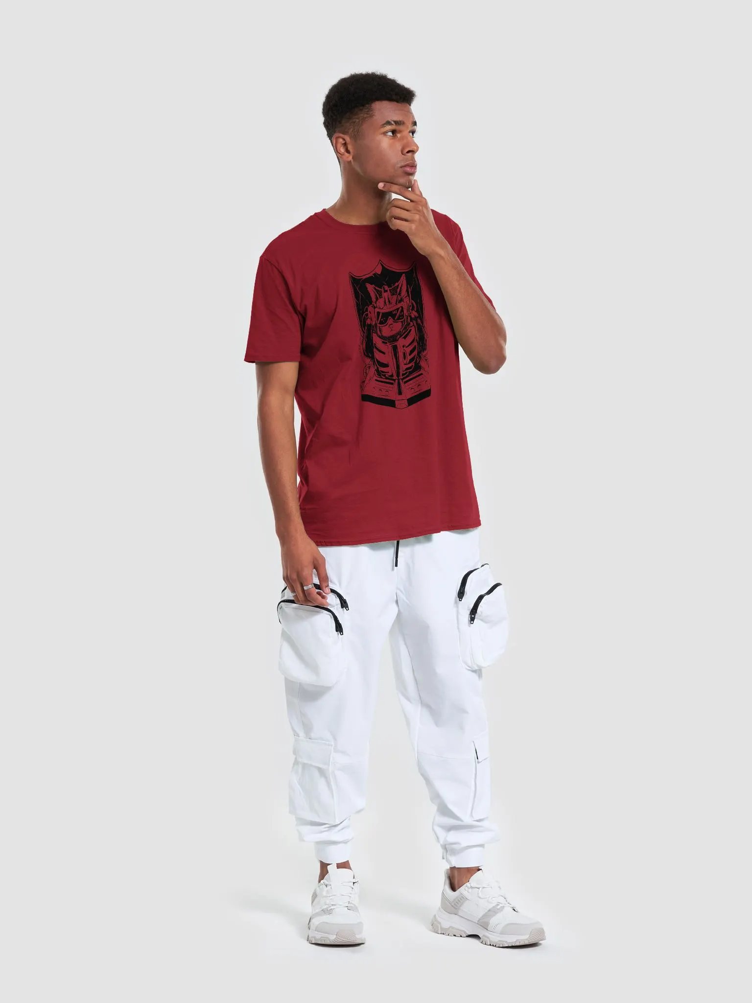 Techno Cat || Gildan Softstyle T-Shirt product image (5)