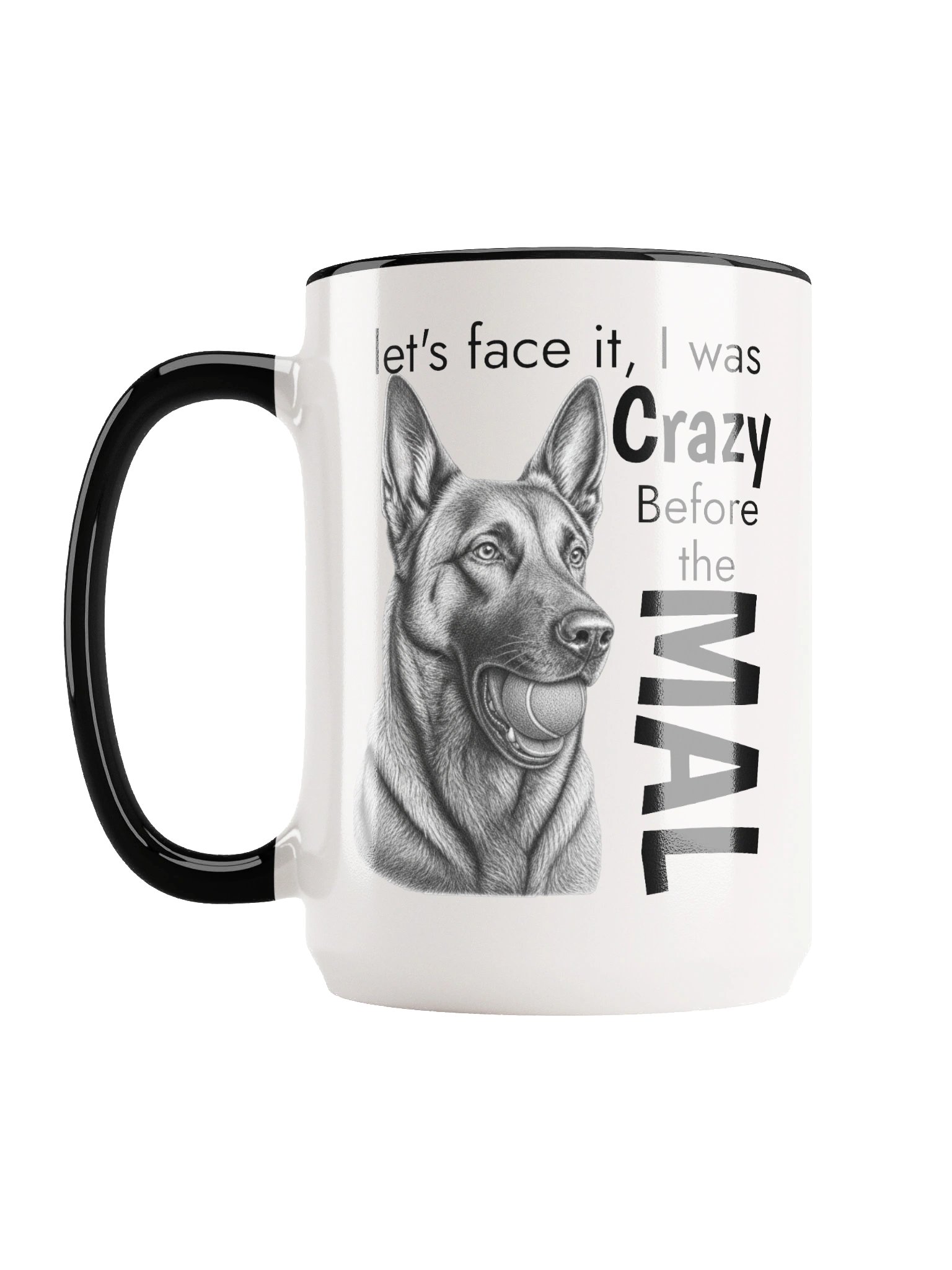 I Was Crazy Before The Mal | Two Toned Coffee Mug product image (8)