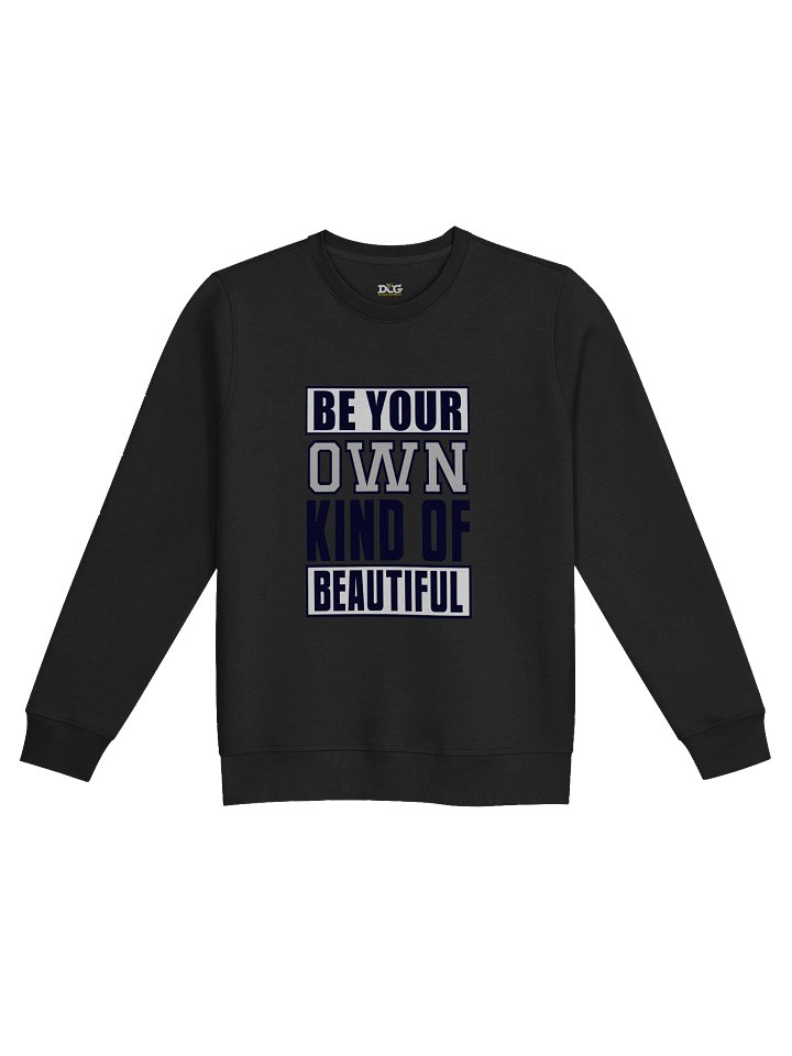 Be Beautiful logo Organic Sweatshirt product image (5)