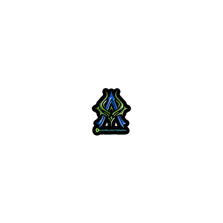Ashaelon Logo Black Die-Cut Stickers product image (1)