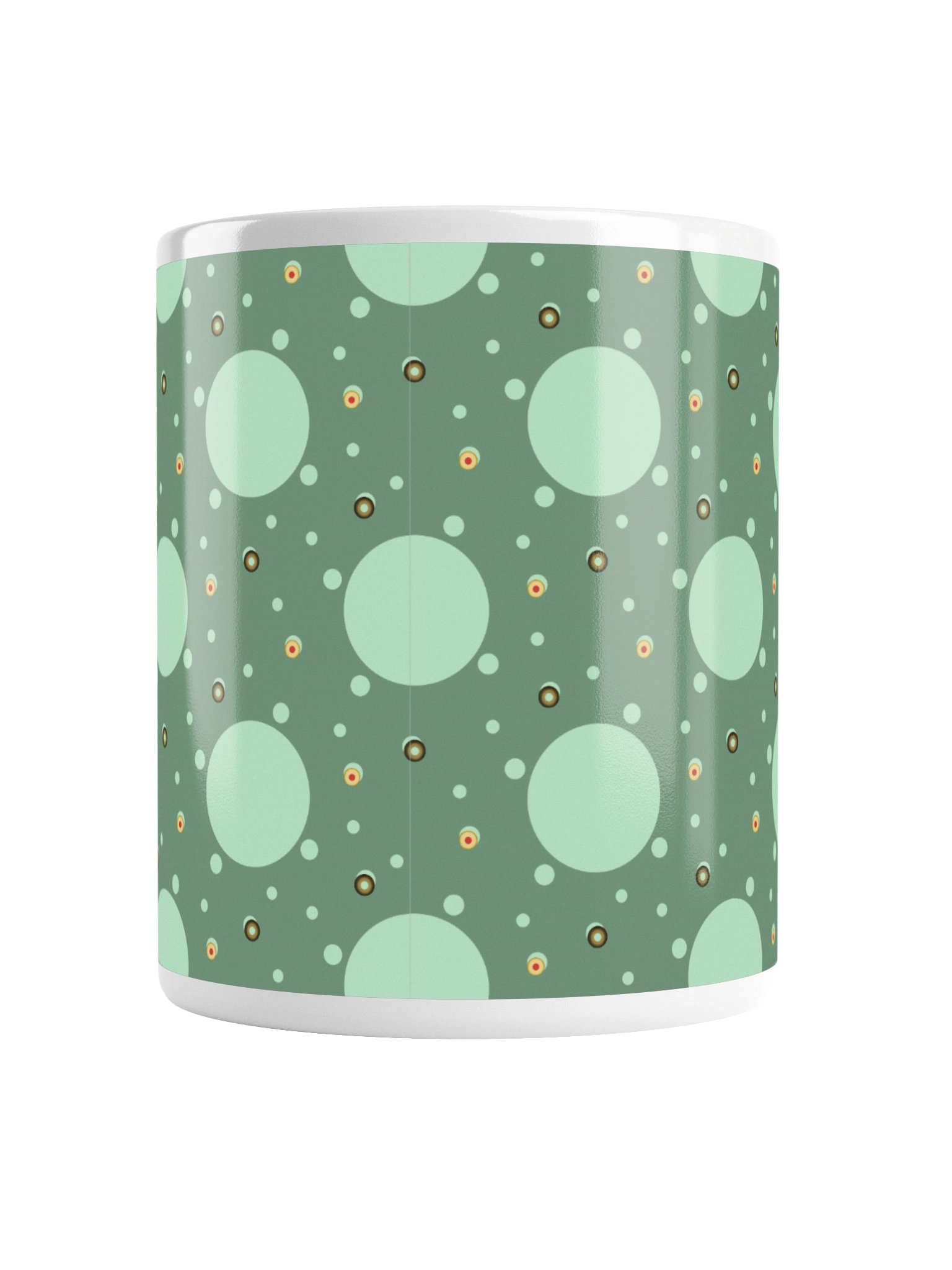 Olive Dot Delight Mug product image (3)