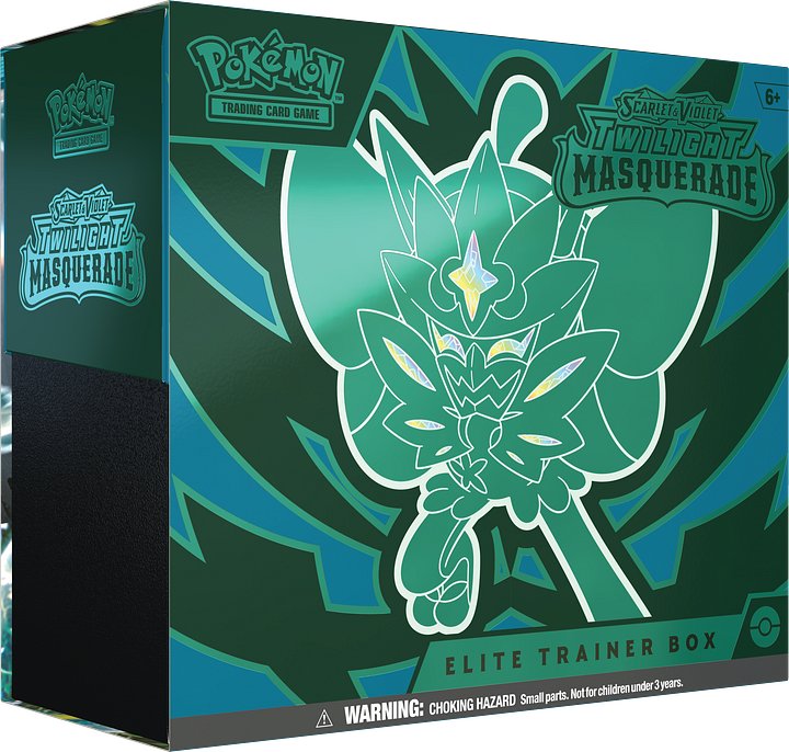 Pokémon TCG: Scarlet & Violet - Twilight Masquerade - Elite Trainer Box product image (1)