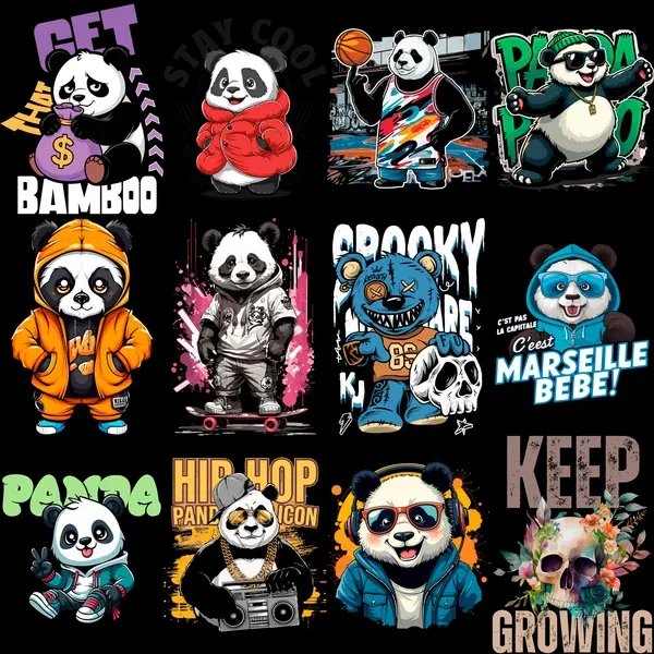 Massive 1500+ T-Shirt Design Vault product image (3)