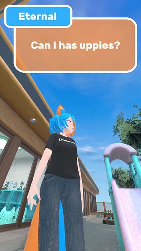 Everyone wants uppies from keidakat
Ask questions here: https://forms.gle/JqXpNPfhDSMVwGy36

VRChat World: VRC立しゅうまつ保育園 by p_...