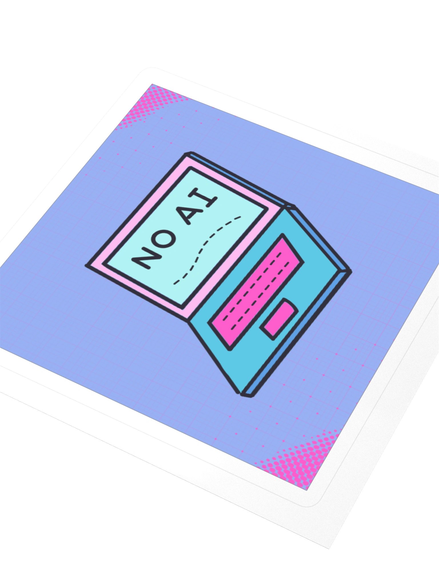 NO AI Laptop Sticker product image (6)