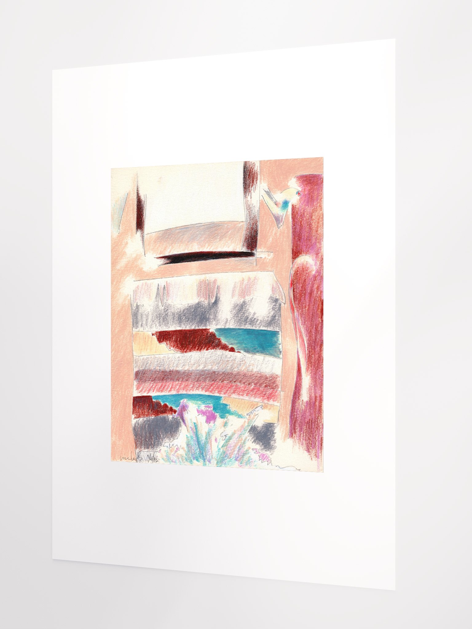 Wall Study 09.21.83 print product image (3)