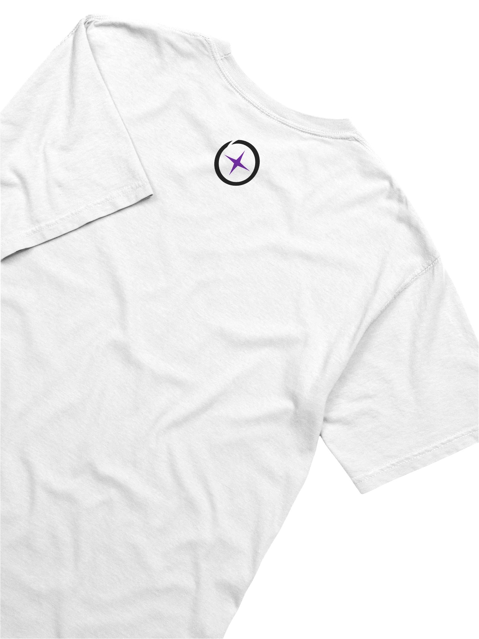 OBJECT 006: NPC_BADGE // DEFAULT_MODE - Clinical White Simulation Theory Tee product image (7)