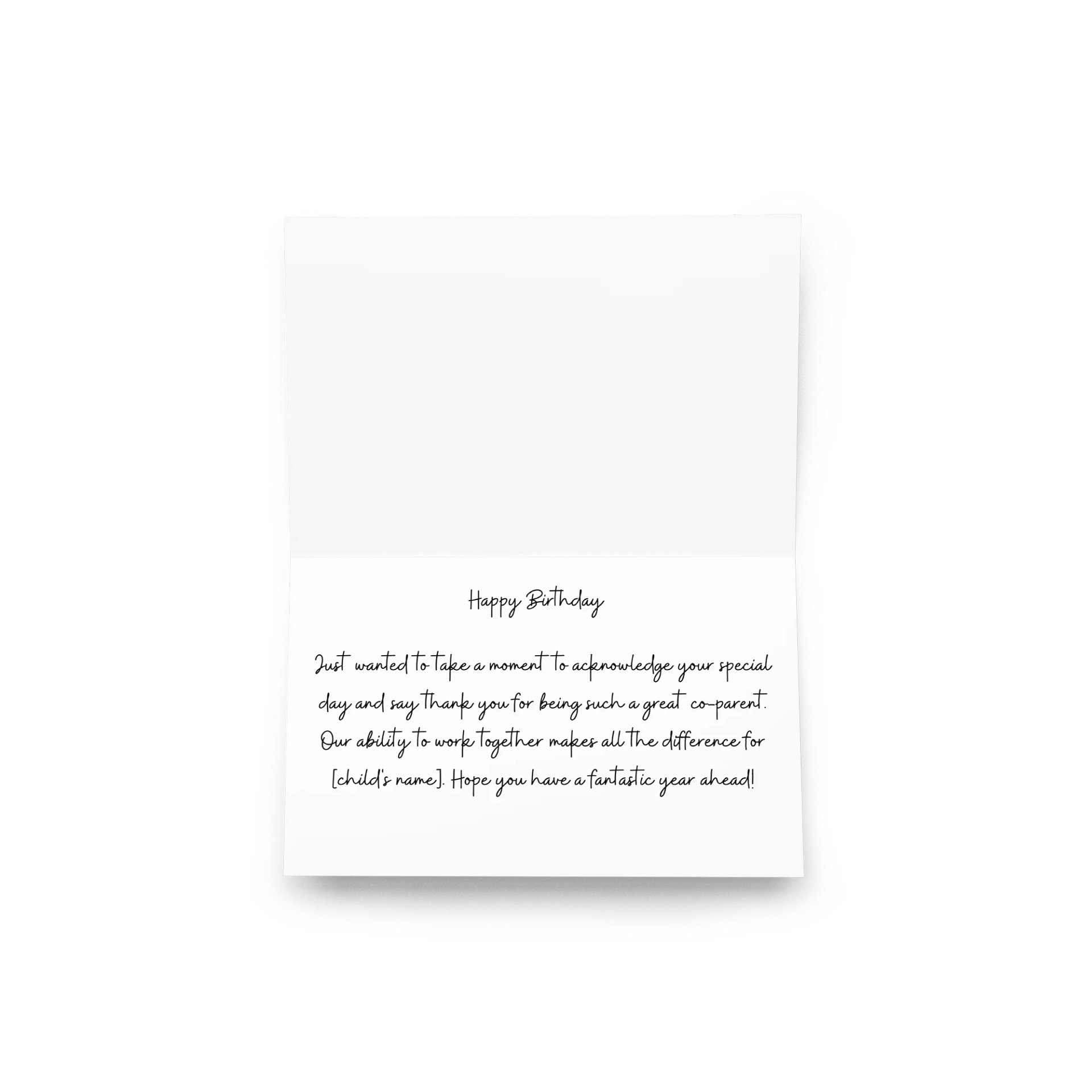 Birthday card - General tone - Template product image (3)