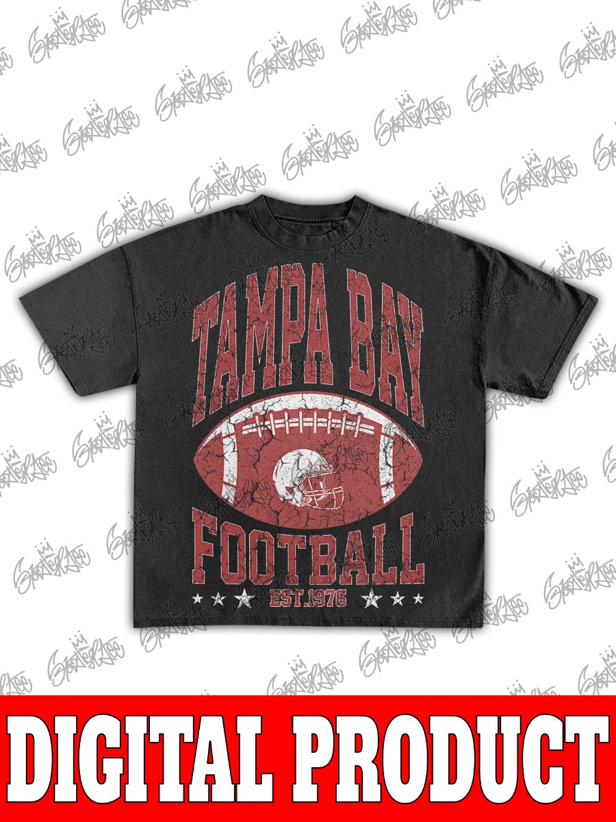 Tampa Bay Buccaneers 1976 Vintage Football Bootleg Graphic product image (1)