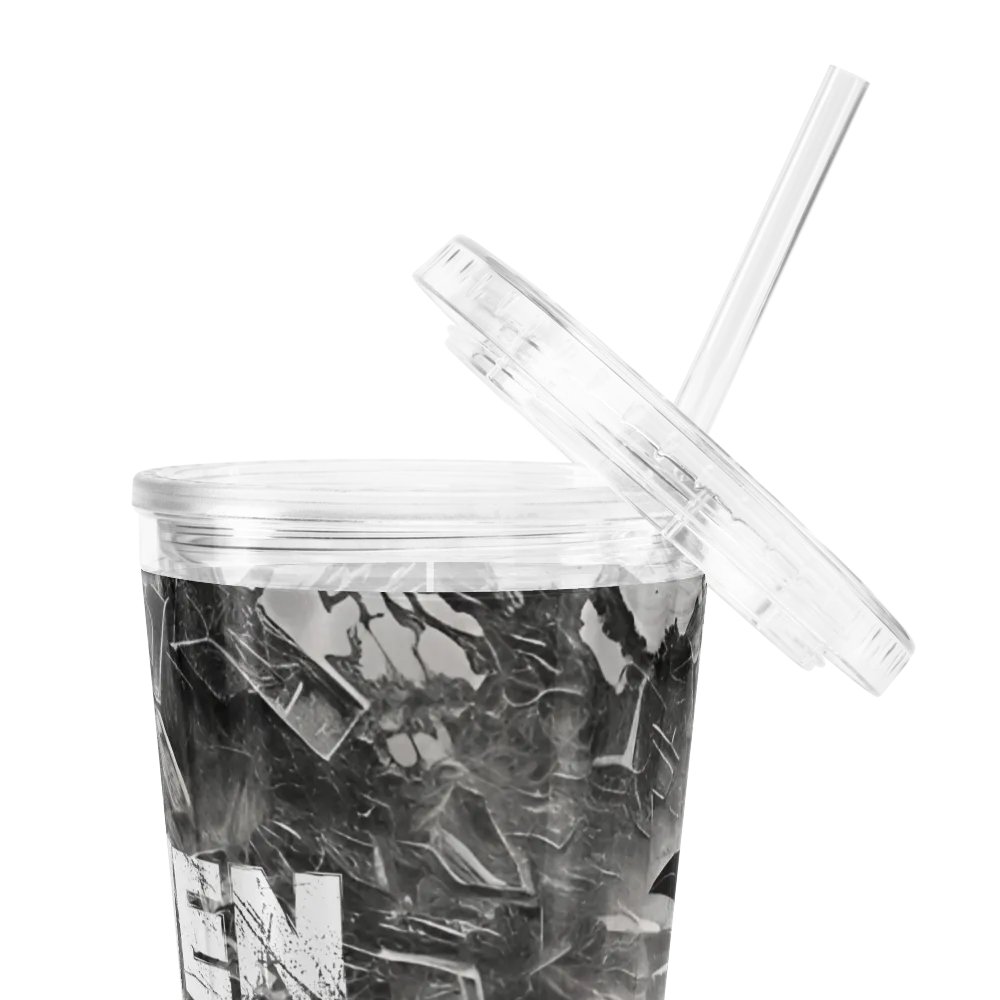 Raven Fiction Double Wall Clear Plastic Tumbler (16 oz) product image (5)