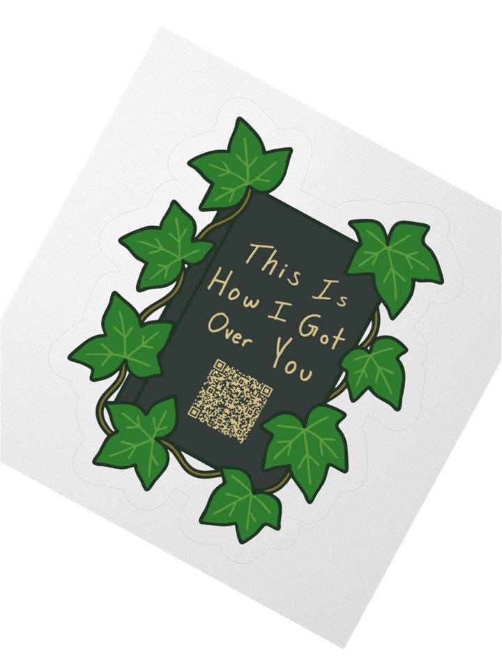 This Is How I Got Over You Cover QR Code Sticker product image (6)