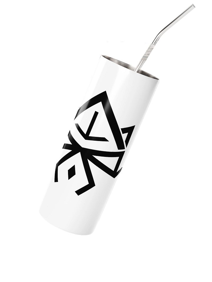 Arcadia Tumbler [White; Black Logo] product image (2)