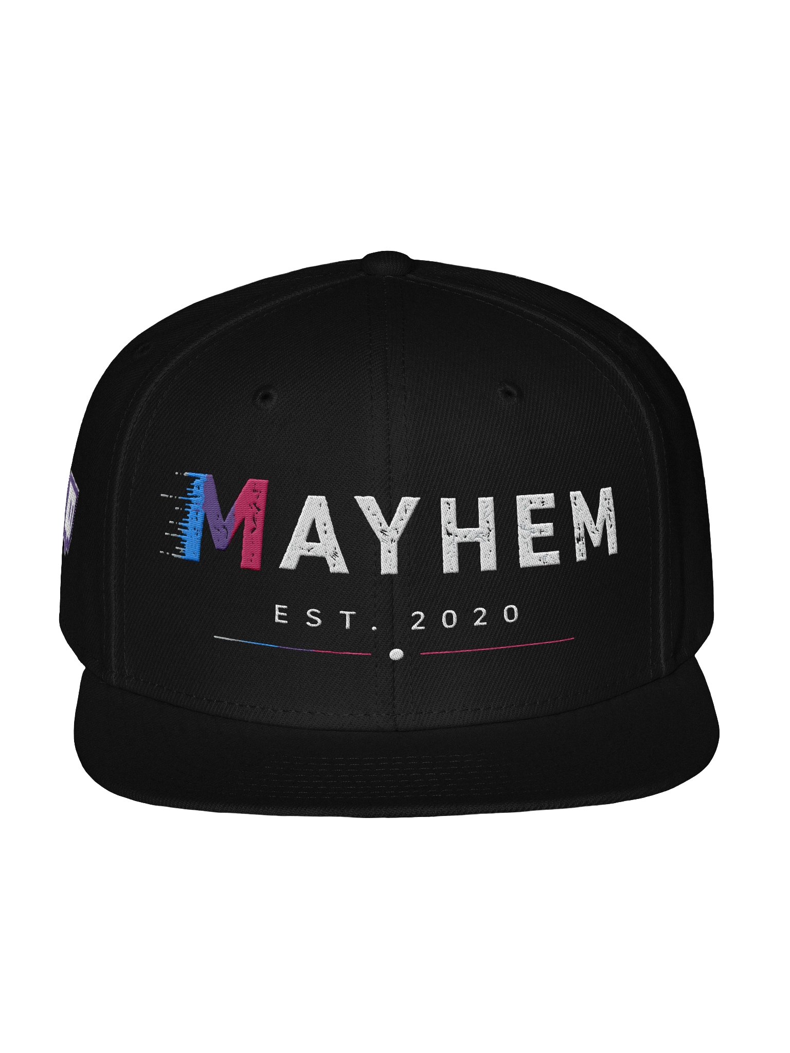 Glitch Mayhem Snapback Hat product image (1)