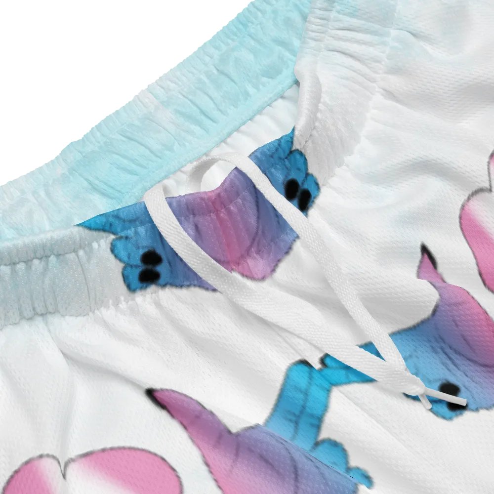 Finger Guns (trans flag) Mesh Shorts product image (3)