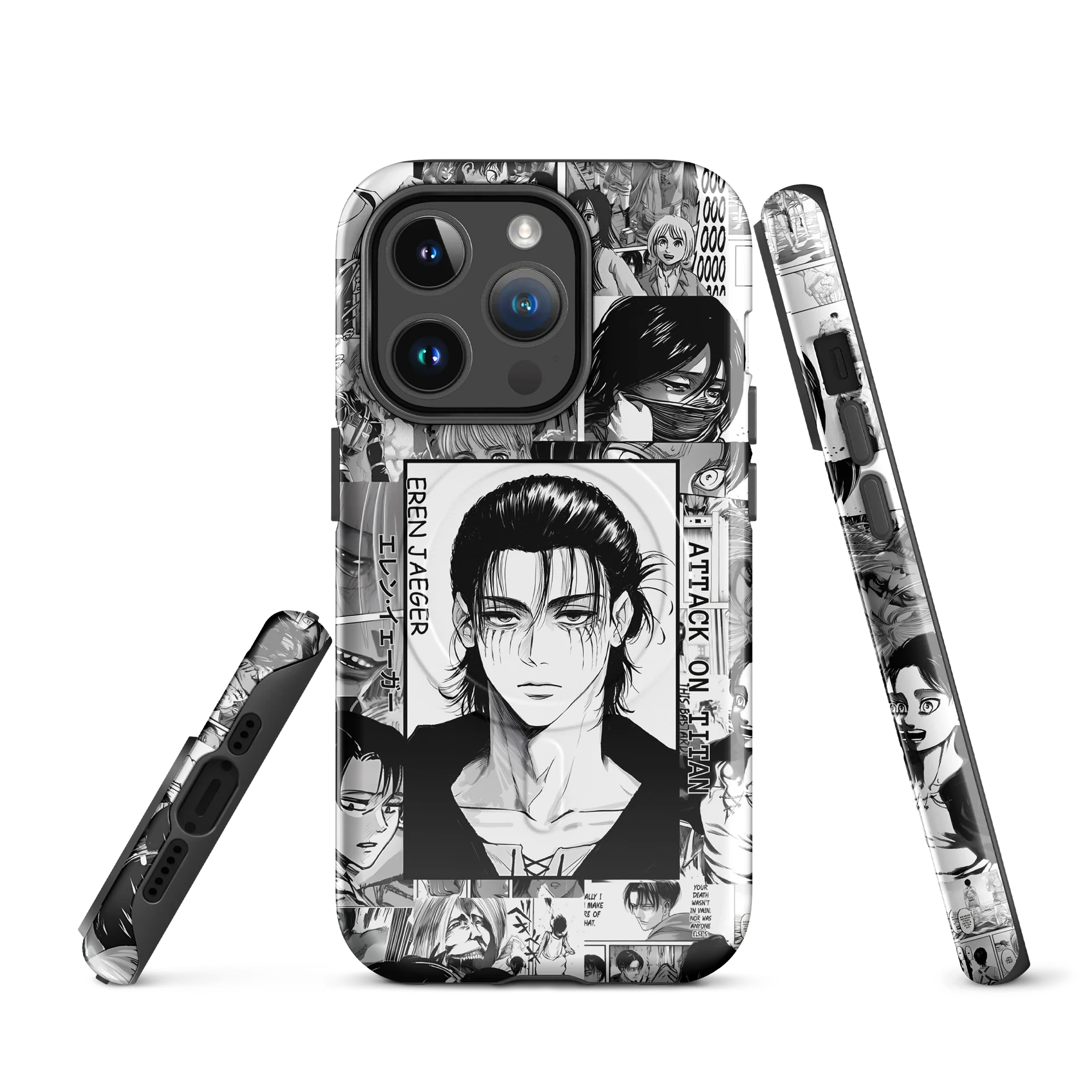 AOT Manga Collage MagSafe® iPhone Case product image (2)