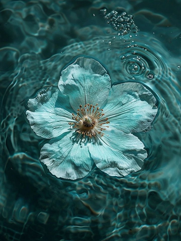 Ripple Bloom Framed Matte Poster product image (1)