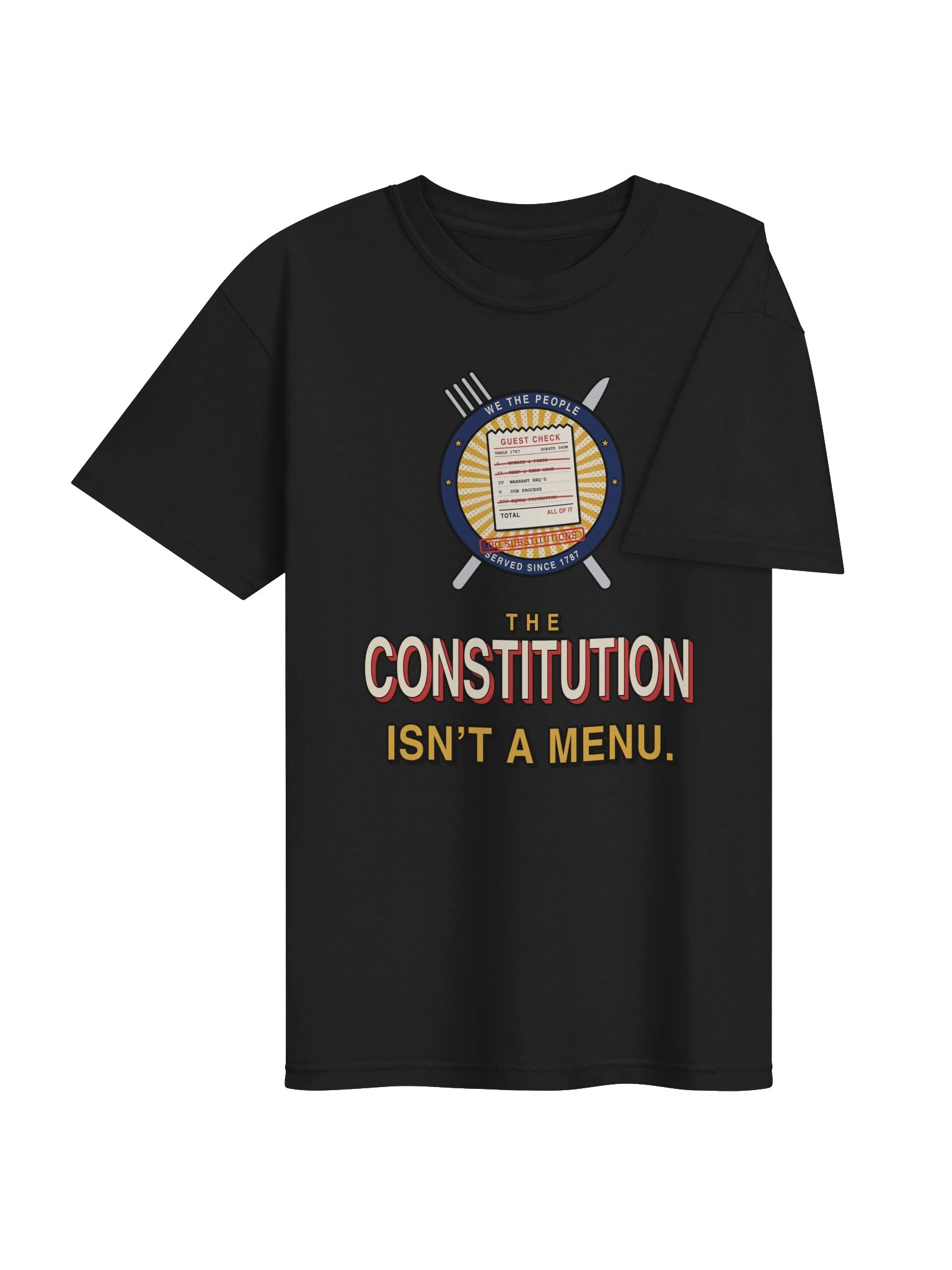 The Constitution Isn’t a Menu — Tee product image (4)