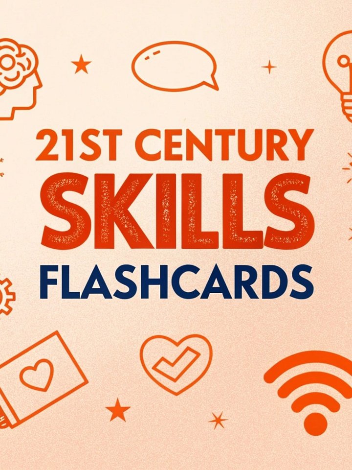 21st Century Skills Flashcards. educational flashcards. product image (1)