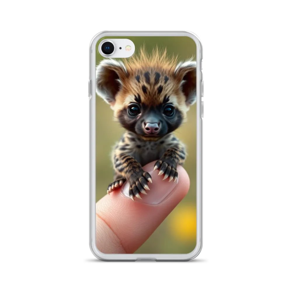Tiny Wild Hyena iPhone Clear Case product image (24)