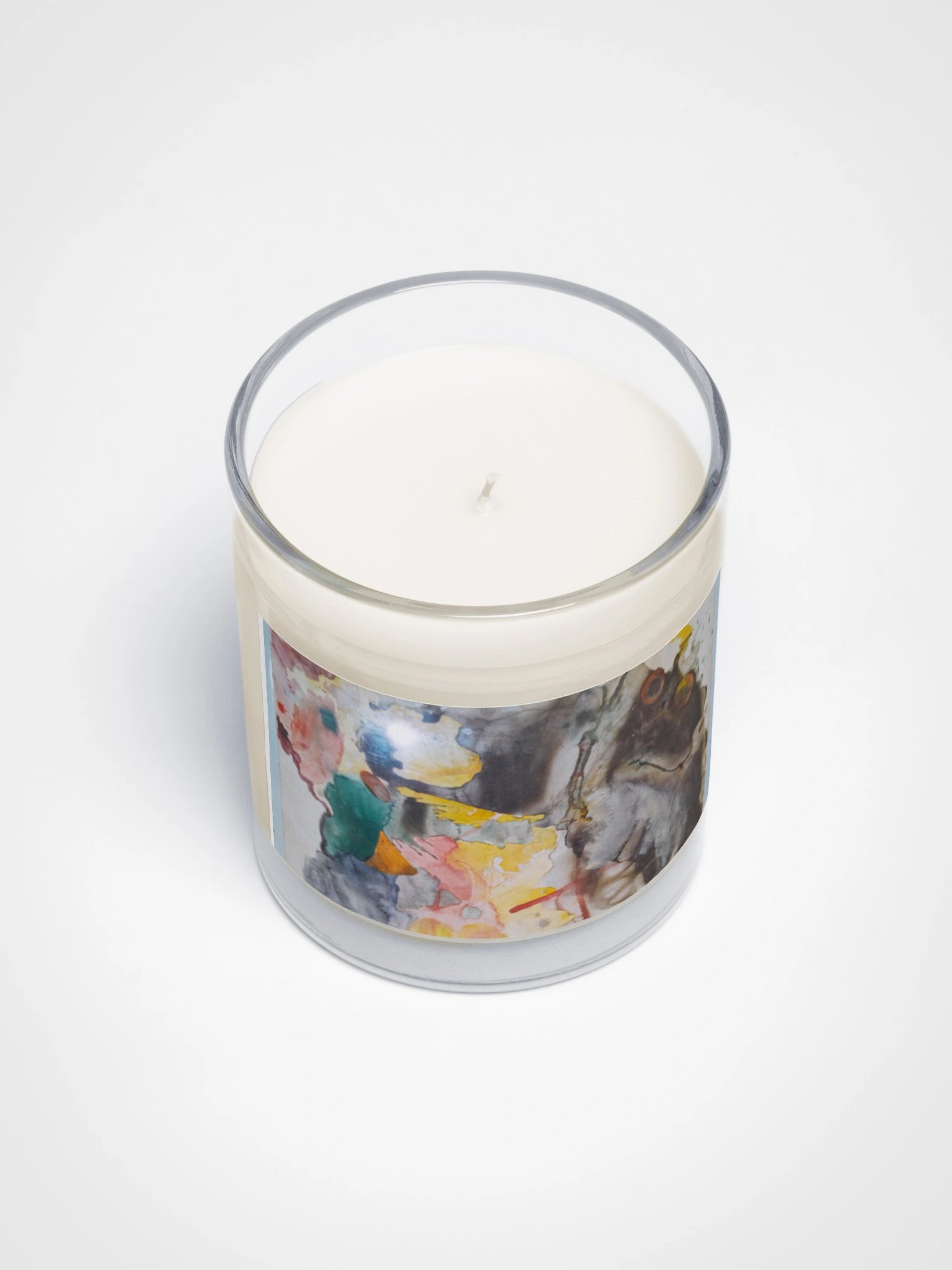 Abstract waterColor Candle Jar product image (3)