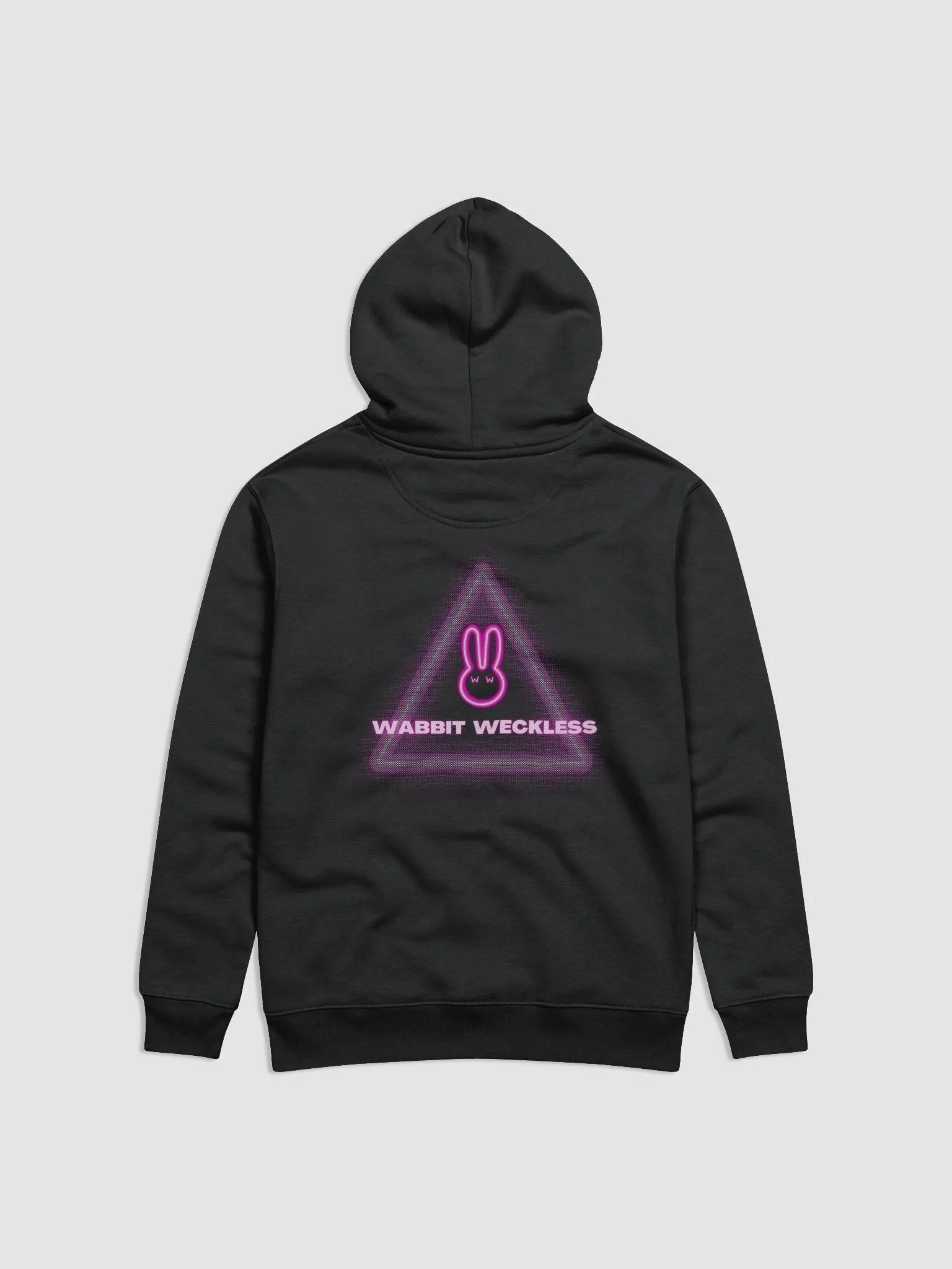 Stanley/Stella Unisex Essential Eco Hoodie- Wabbit Logo Purple product image (2)