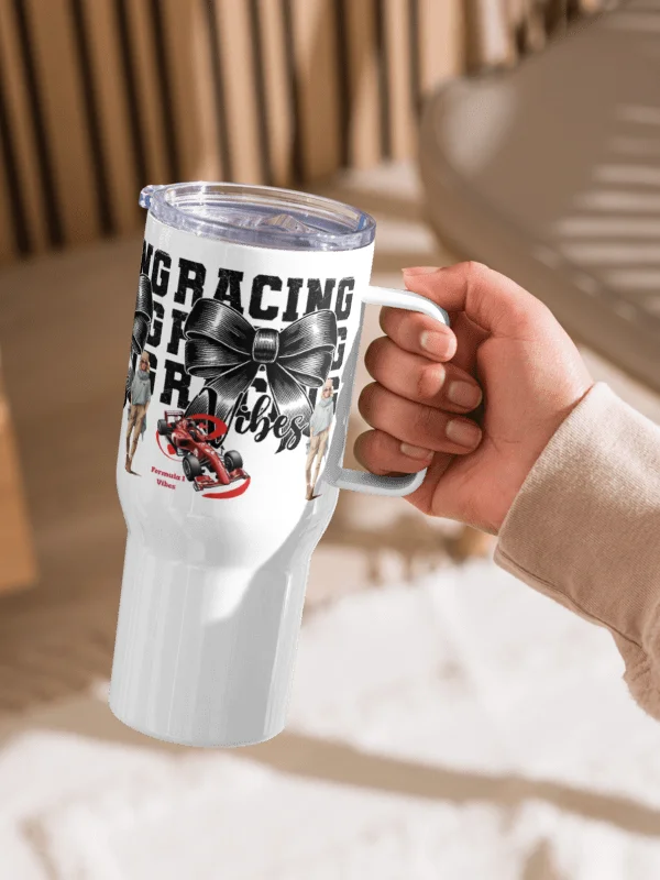 Racing Chic Stainless Steel Travel Mug product image (2)