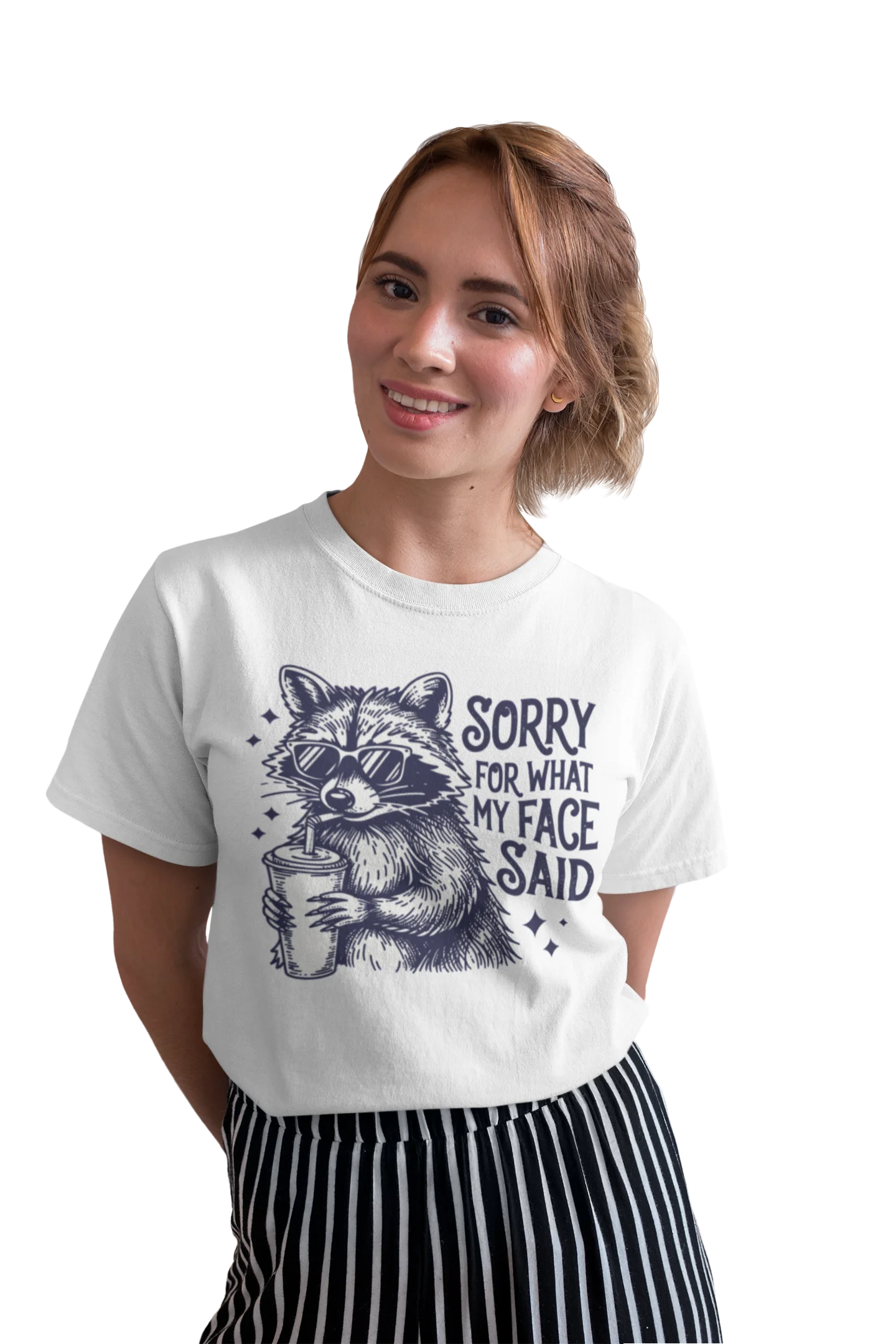 Sorry for What My Face Said Tee product image (2)