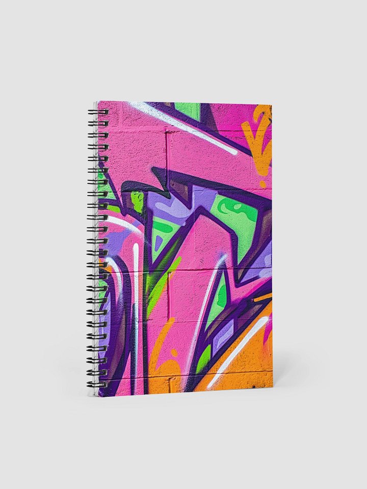 Graffiti Dreams Spiral Notebook product image (1)