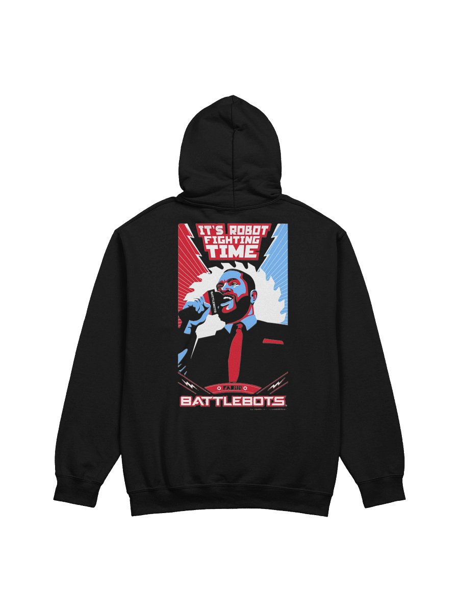 BattleBots It's Robot Fighting Time 2 Sided Hoodie - 3 Colors - BattleBots Basics! product image (4)