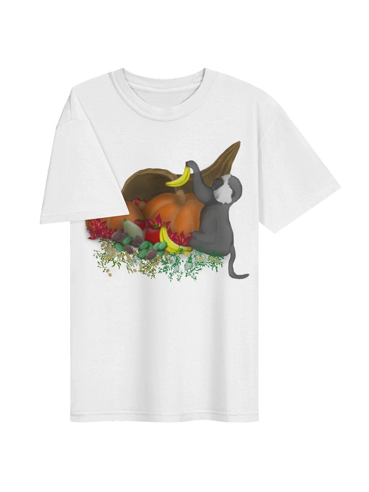 Monkey and Cornucopia T-Shirt. Men's Comfort Colors Garment-Dyed Heavyweight T-Shirt product image (2)