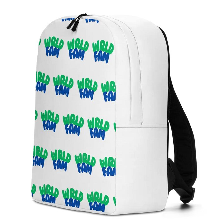 WRLD FAM all-over Backpack product image (2)