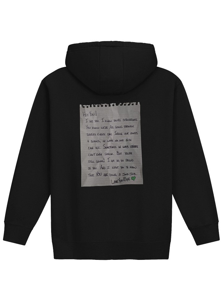LoveYouBye💚 "Sign Off" Hoodie product image (1)