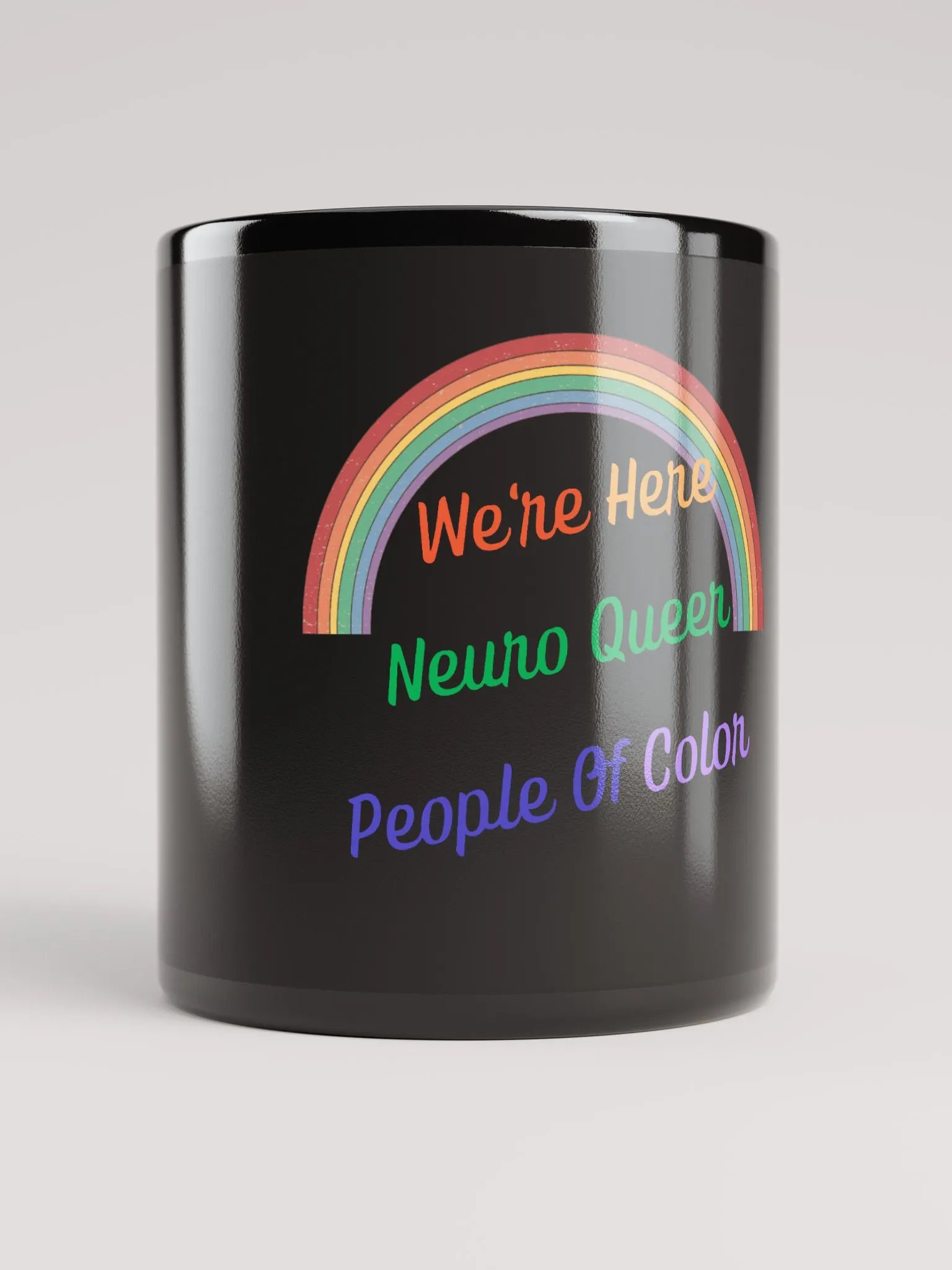 Neuroqueer POC - Black Mug product image (1)