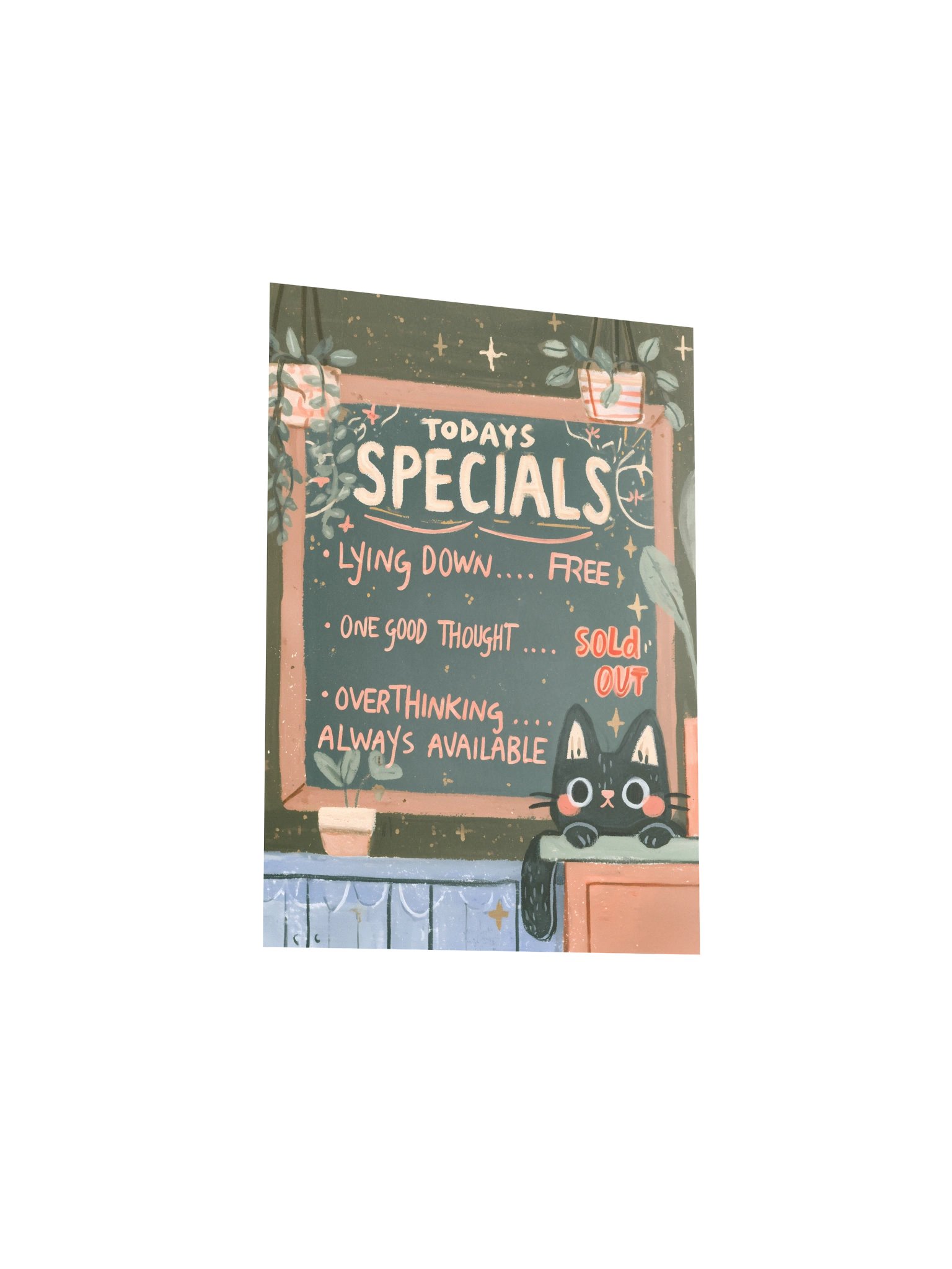 Today’s Specials: Overthinking Always Available Poster product image (20)