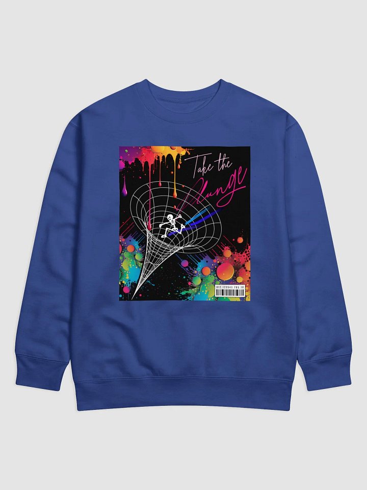 take the plunge, physics graffiti sweatshirt product image (1)