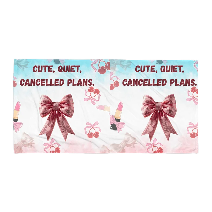 Introvert girls beach towels product image (1)