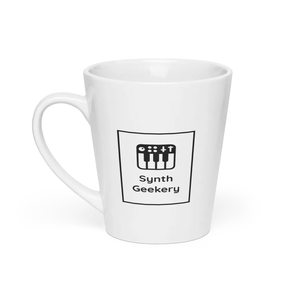 Latte Mug - Synth Geekery product image (1)