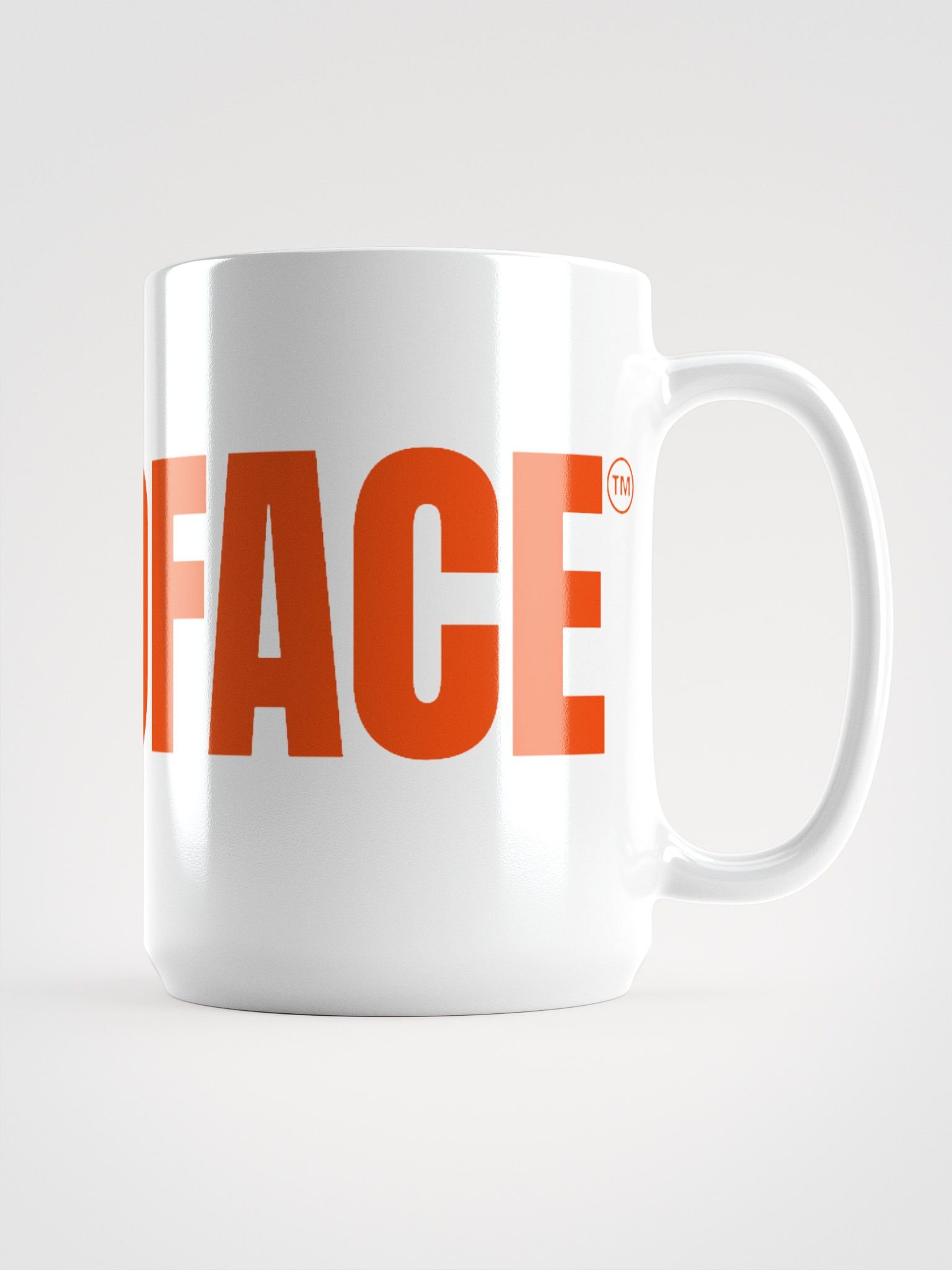 Bold Orange STUBIDFACE Mug product image (2)