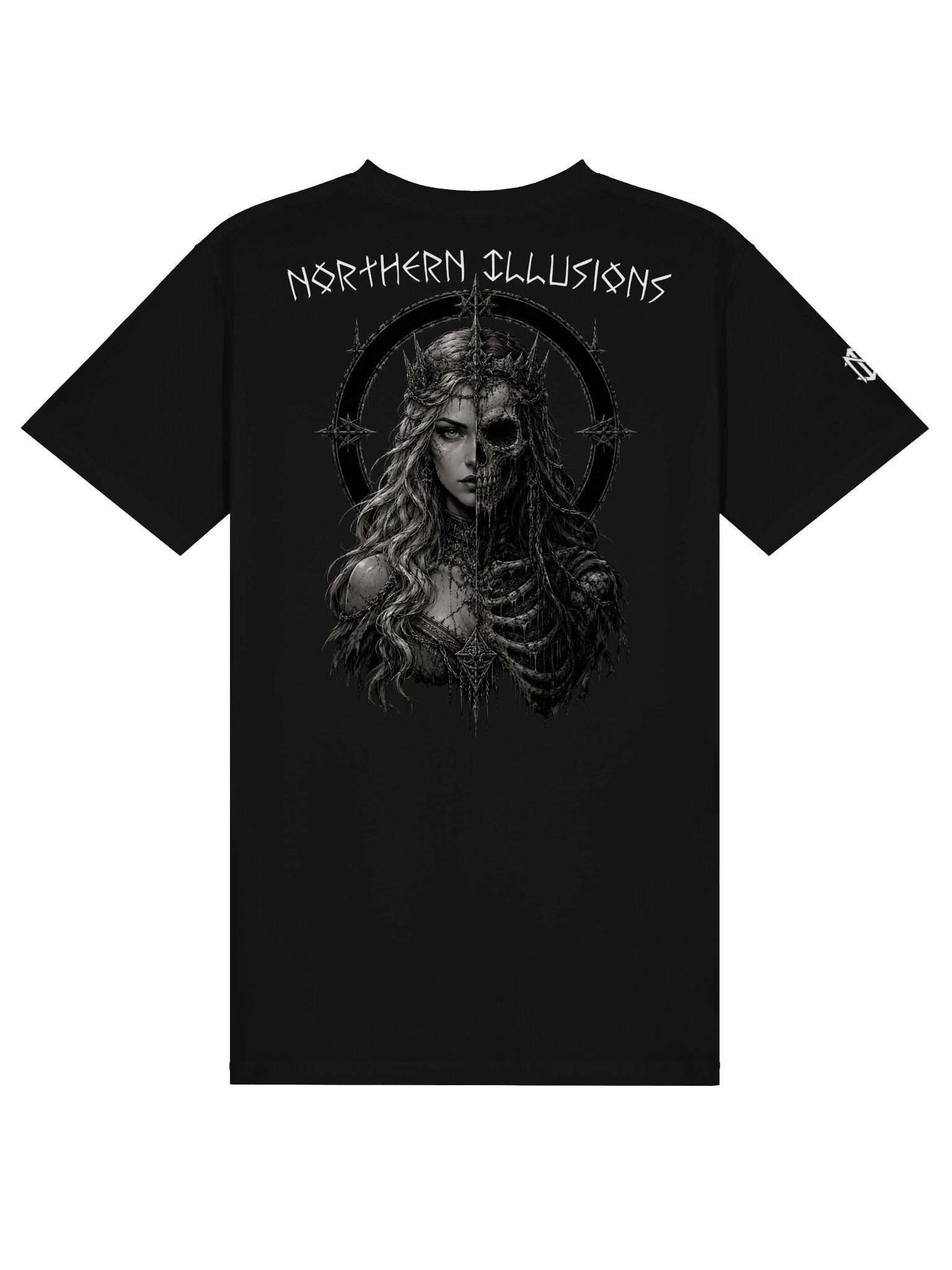 NORTHERN ILLUSIONS - The Faces of Hel (Hel Goddess) Tee product image (1)