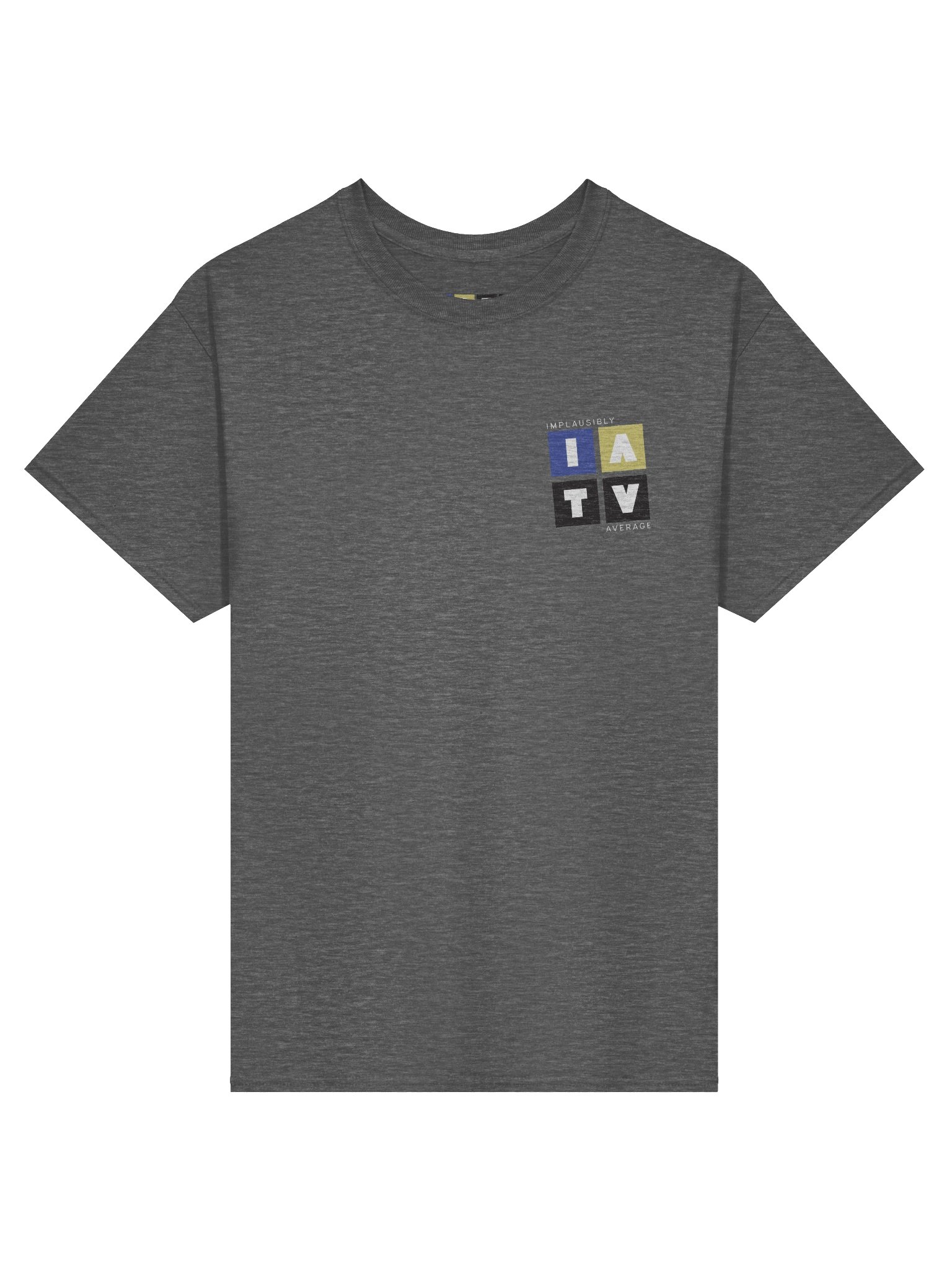 Implausibly Average TV Logo Shirt (2026, Color) product image (1)